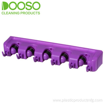 Mop Broom Holder Saving Space Storage Rack DS-1801